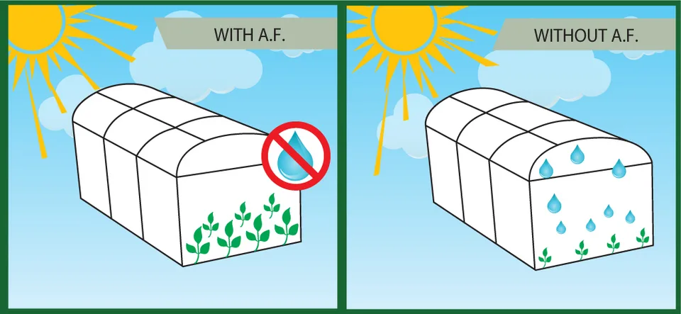 ANTI-FOG · Sera Örtüsü Özellikleri